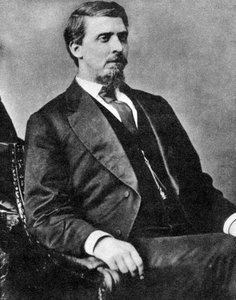 Dommer Isaac C Parker, den hengende dommeren, c1870-1880-tallet 1954 av Unbekannt