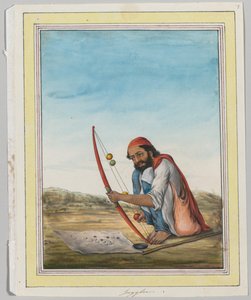 Gjøgler, ca. 1840. av Unbekannt