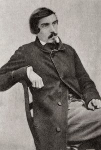 Jules de Goncourt, fransk forfatter, 1868 av Unbekannt