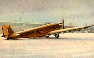 Junkers Ju 52-fly, 1932. av Unbekannt