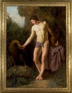 Jupiter og Ganymedes av Unbekannt
