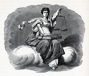 Rettferdighet, 1882 av Unbekannt