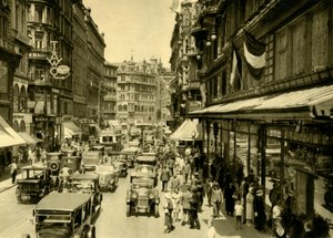 Karntner Strasse, Wien, Østerrike, c1935. av Unbekannt