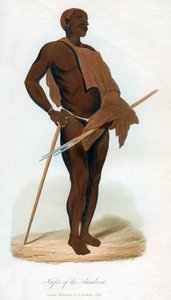 Kafi r of te Amakosa, 1848 av Unbekannt