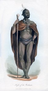 Kafir of the Bechuana, 1848 av Unbekannt