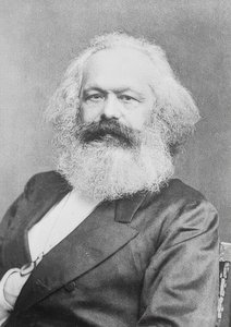 Karl Marx. Rundt 1880 av Unbekannt