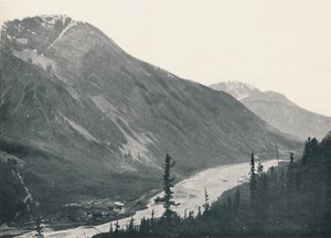Kicking Horse River, 1916 av Unbekannt