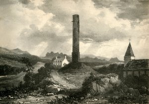 Kineth Round Tower, Cork, 1800-tallet. av Unbekannt