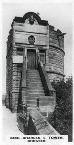 King Charles I Tower, Chester, ca 1920-tallet av Unbekannt