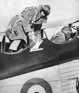 Kong Edward VIII i et fly, 1936 av Unbekannt