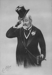 Kong Edward VII, 1911 av Unbekannt
