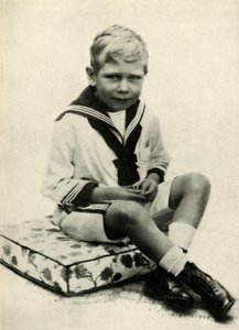 Kong George VI på ferie i Osborne i 1899, 1937. av Unbekannt