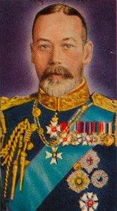 Kong George V i uniformen til Admiral of the Fleet, 1935 av Unbekannt