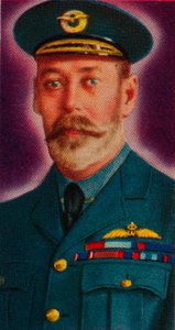 Kong George V i uniformen til sjefen for Royal Air Force, 1935 av Unbekannt