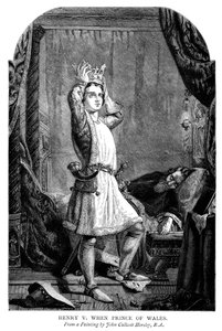 Kong Henry V 1387-1422 da han var prinsen av Wales av Unbekannt