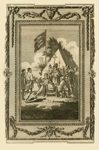 Kong John signerer Magna Charta, 5. juni 1215, 1783. av Unbekannt