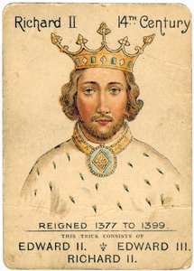 Kong Richard II 1367-1400, 1901-1910 av Unbekannt