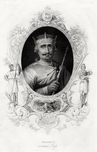Kong William II av England, 1860 av Unbekannt