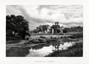 Kirkstall Abbey, Leeds, Yorkshire, 1896 av Unbekannt