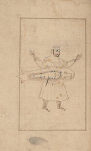 Kitab suwar al-kawakib al-thabita Book of the Images of the Fixed Stars of al-Sufi, 1700-tallet. av Unbekannt