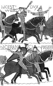 Knights of Duc Guillaume, c1070 1849 av Unbekannt