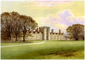 Knole, nær Sevenoaks, Kent, hjemmet til Lord Sackville, c1880 av Unbekannt
