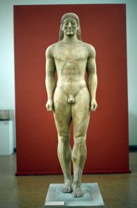 Kouros, ca 650-500 f.Kr av Unbekannt