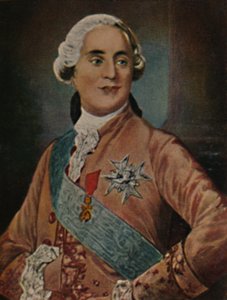 Kong Ludvig XVI, av Frankrike 1754-1793. - Maleri av Duplessis, 1934. av Unbekannt