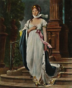 Dronning Louise 1776-1810. - Maleri av Gustao Richter, 1934. av Unbekannt