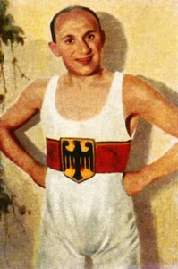 Kurt Leucht , tysk mester i bryting i bantamvekt, 1928. av Unbekannt