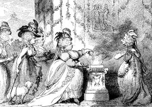 The Belle Assemblee, 1787 av Unbekannt