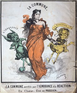 Kommunen arrestert av uvitenhet og reaksjon, 1871 av Unbekannt