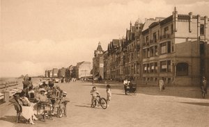La Digue, Promenade, c1900. av Unbekannt