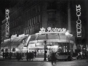 Rotundaen, Boulevard du Montparnasse, 1939. av Unbekannt