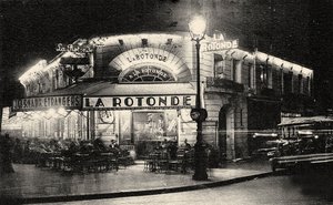 Rotundaen, Boulevard du Montparnasse, ca. 1925. av Unbekannt