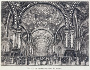 The Hall of Illusions, Paris, september 1900 av Unbekannt