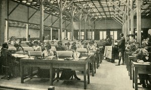Lady Clerks tabulering av den amerikanske folketellingen returnerer, 1901. av Unbekannt