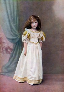 Lady Elizabeth Bowes-Lyon, seks år gammel, 1906–1907 1923 av Unbekannt