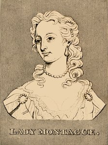 Lady Montague, 1689-1762, 1830. av Unbekannt