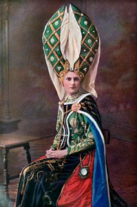 Damenes hodeplagg, 1450-1470, 1910 av Unbekannt