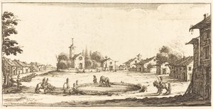 Landskap, i eller etter 1635. av Unbekannt