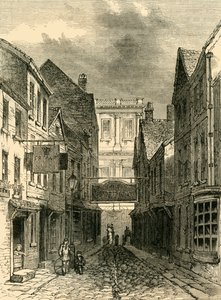 Lane Leading Into Ship Street, Greenwich 1830, c1878. av Unbekannt