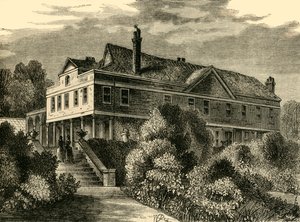 Lauderdale House, i 1820, c1876. av Unbekannt