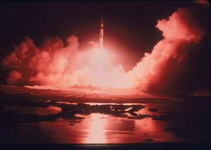 Lansering av Apollo 17-oppdraget, 1972 av Unbekannt