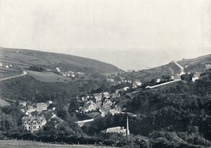 Laxey - Generelt syn, 1895 av Unbekannt