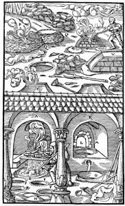 Blysmelting, 1556 av Unbekannt