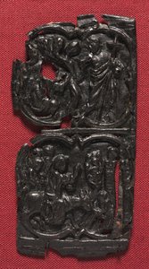 skinnpanel, ca. 1350-1400. av Unbekannt