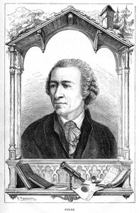 Leonhard Euler 1707-1783, sveitsisk matematiker, 1874 av Unbekannt