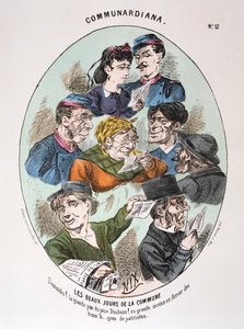 Kommunens vakre dager, 1871 av Unbekannt
