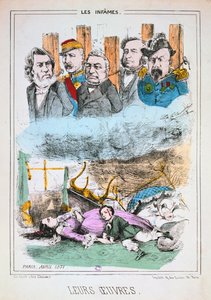 The Infames, Paris Commune, april 1871 av Unbekannt